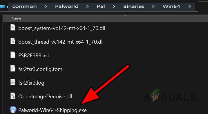 Launch palworld-win64-shipping exe as an Administrator